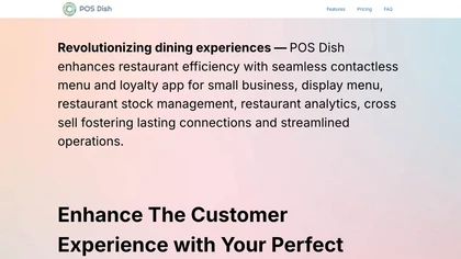 Pos dish